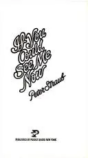Cover of If You Could See Me Now