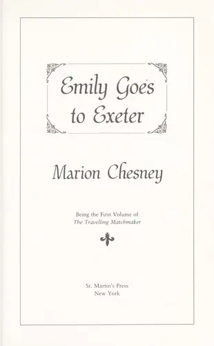 Travelling Matchmaker — series cover