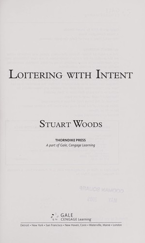 Cover of Loitering with Intent