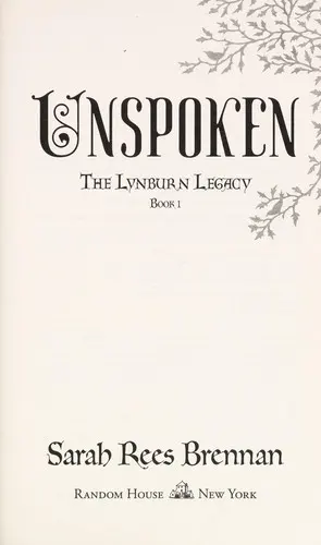 The Lynburn Legacy — series cover