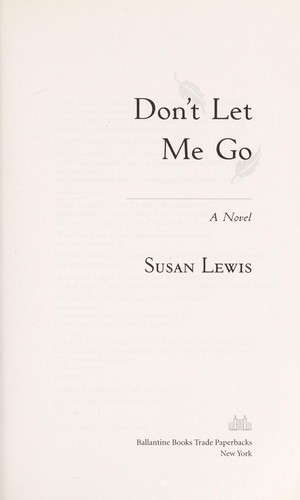 Cover of Don't Let Me Go