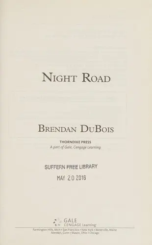 Cover of Night Road