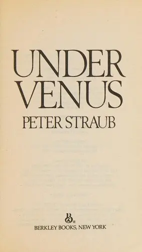 Cover of Under Venus