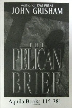 Cover of The Pelican Brief