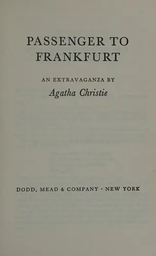 Cover of Passenger to Frankfurt